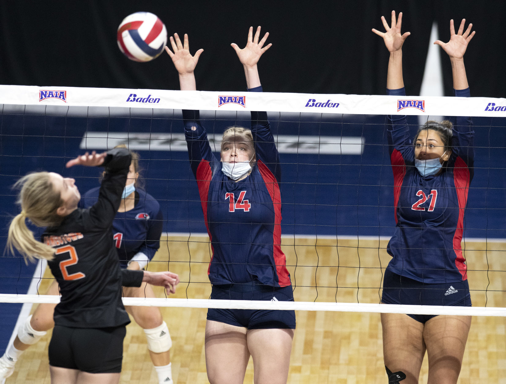 Jamestown vs Viterbo NAIA Volleyball